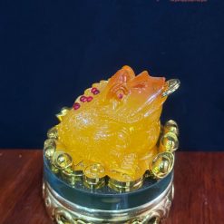 Cóc Ngậm Tiền Tài Lộc Màu Vàng 2 2 47