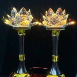 Đèn Hoa Sen Pha Lê Cỡ Lớn Cao 58cm 11 11