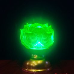 Đèn Hoa Sen Cụp Lưu Ly 8.5cm 4 5 1