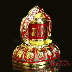 Kinh Luân Để Ô Tô Màu Đỏ, Cao 8cm 4 02 37