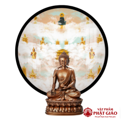 Tranh Den Hien Dai In Tron Hoa Tiet Tranh May Troi HD75