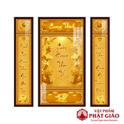 Tranh Truc Chi In Hoa Tiet Cung Thinh Cuu Huyen That To Decornow TC464