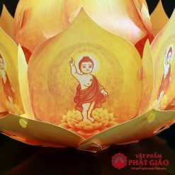 long den hoa sen nhua hinh phat dan sanh dung de trang tri le phat dan 1 1