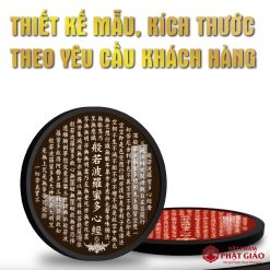 Tranh Đèn Hào Quang Bát Nhã Tâm Kinh In Tròn Họa Tiết Cá Chép Trời TC474 5 thiet ke theo yeu cau 01 4