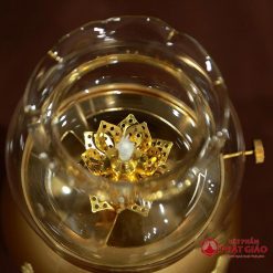 den dau hoa sen chu phat bang dong mau do cao 16 5cm 20cm 4