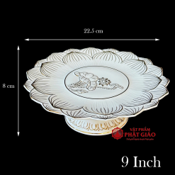 dia tho su trang hoa sen vang noi nhieu kich co vat pham phat giao la boi 8