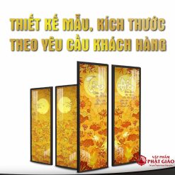 Tranh Trúc Chỉ In Đối Họa Tiết Sen Trăng TC444 6 thiet ke theo yeu cau 01 9