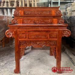 Bàn Thờ Gỗ Tràm 3 Tầng M14 1 1 3