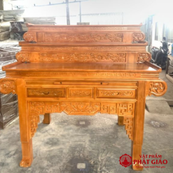 Bàn Thờ Gỗ Tràm 3 Tầng M17 1 1 4
