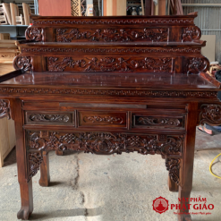 Bàn Thờ 3 Tầng Gỗ Muồng 1 PG DGDT GM3T