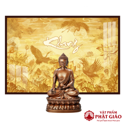 Tranh Trúc Chỉ In Ngang Họa Tiết Chữ Thư Pháp Khang TC457 1 TC457 Khang 1