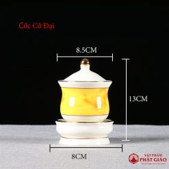 coc nuoc tho gom su trang thach anh vang nhieu kich co dai