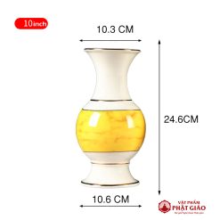 lo hoa binh bong tho cung gom su trang thach anh vang nhieu kich co 10 2