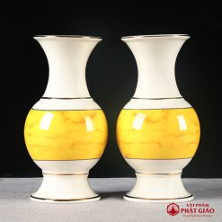 lo hoa binh bong tho cung gom su trang thach anh vang nhieu kich co 74