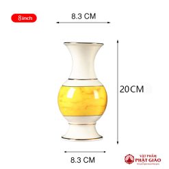 lo hoa binh bong tho cung gom su trang thach anh vang nhieu kich co 8 1