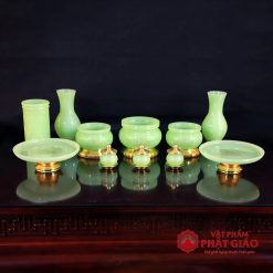Bát Hương Bằng Đá Lưu Ly, Màu Xanh Ngọc, Nhiều Kích Thước (Sao chép) 13 Bát Hương Bằng Đá Lưu Ly, Màu Xanh Ngọc, Nhiều Kích Thước (Sao chép) - Ảnh 7