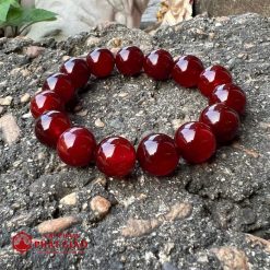 Vòng Tay Đá Mã Não Huyết Dụ, Hạt 14mm 2 8be658dde89b51c5088a