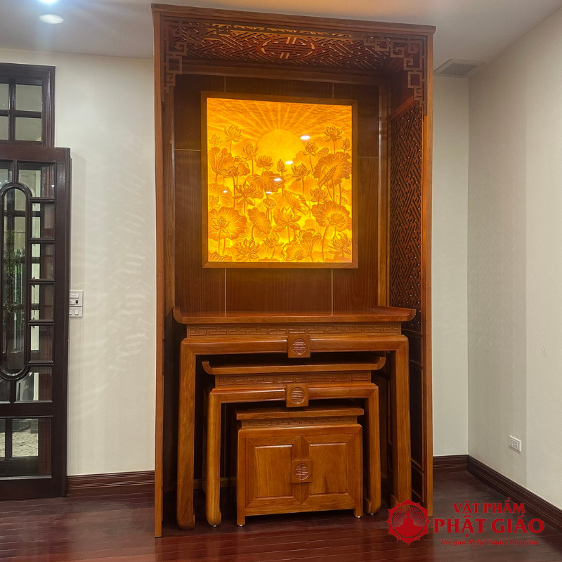 Tranh Trúc Chỉ Truyền Thống Họa Tiết Ao Sen Dưới Ánh Mặt Trời Mẫu AS02A 9 2 8
