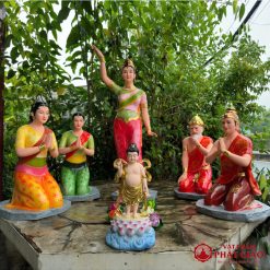Bộ Tượng Đản Sinh Đức Phật Tại Vườn Lâm Tì Ni, Chất Liệu Composite 1 00 1 800x800 1