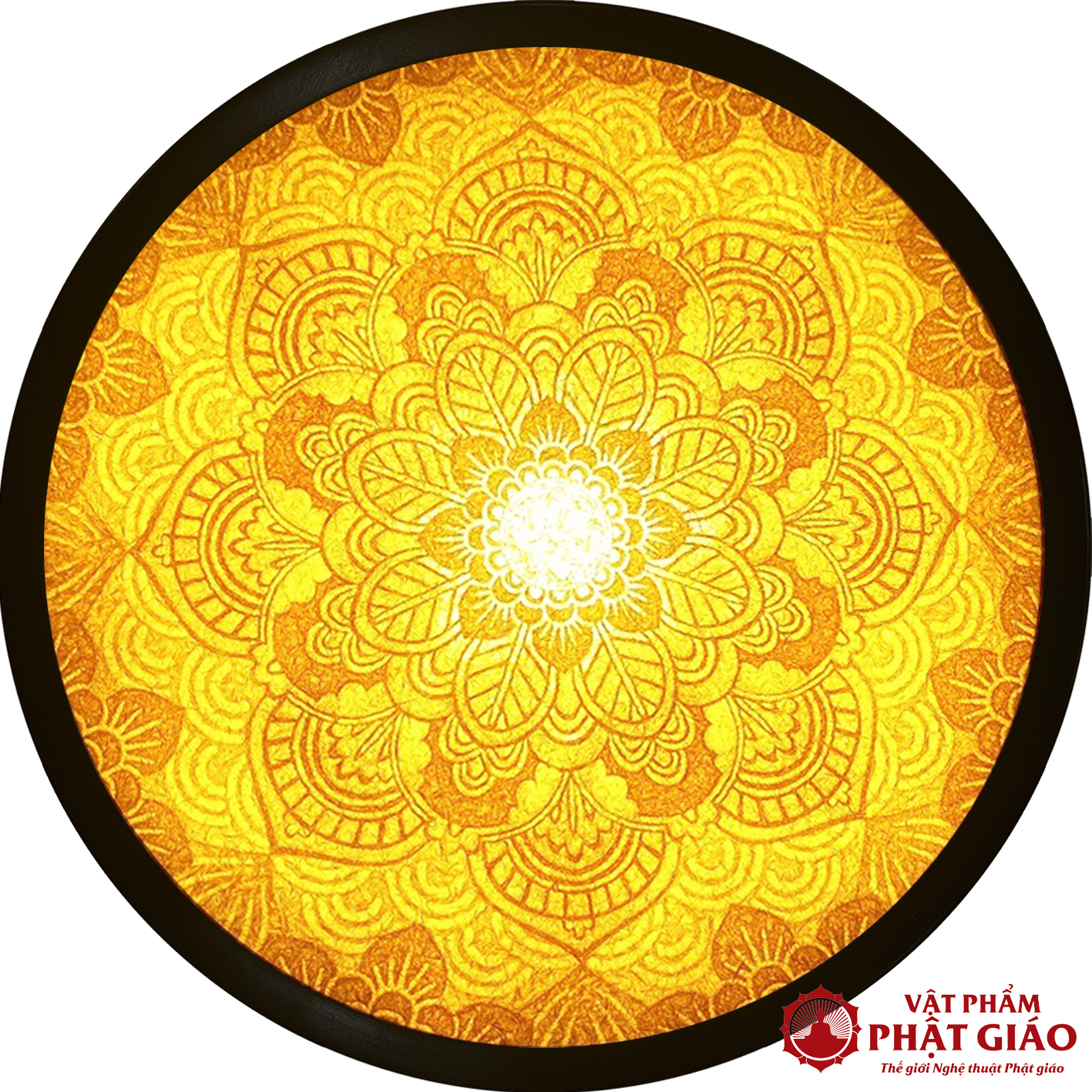 Tranh Trúc Chỉ Giấy Tre Họa Tiết Mandala, Mẫu AMan03 4 AMan03 1 1