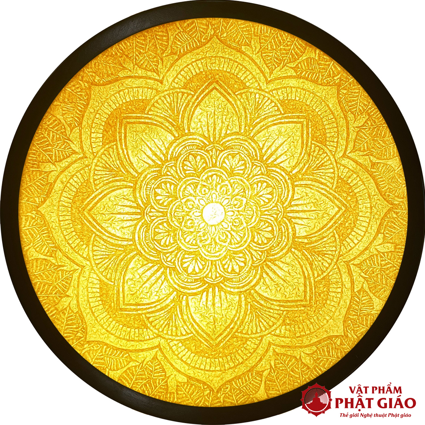 Tranh Trúc Chỉ Giấy Tre Họa Tiết Mandala, Mẫu AMan04 4 AMan04 1