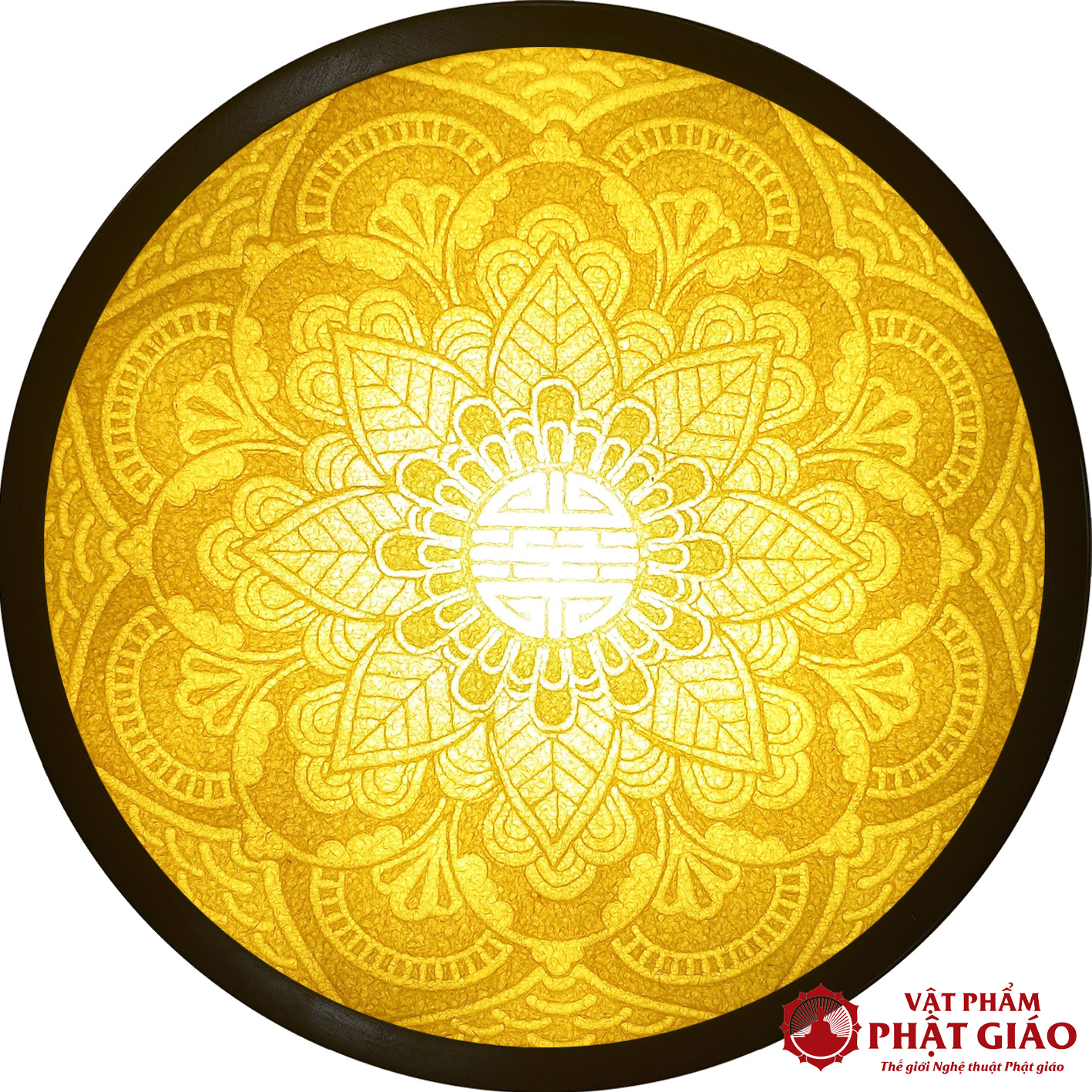 Tranh Trúc Chỉ Giấy Tre Họa Tiết Mandala, Mẫu AMan05 3 AMan05 1 1