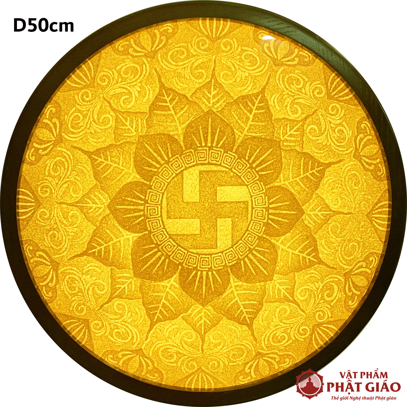 Tranh Trúc Chỉ Thủ Công Họa Tiết Mandala, Mẫu AMan08B 6 AMan08B D50 1 1