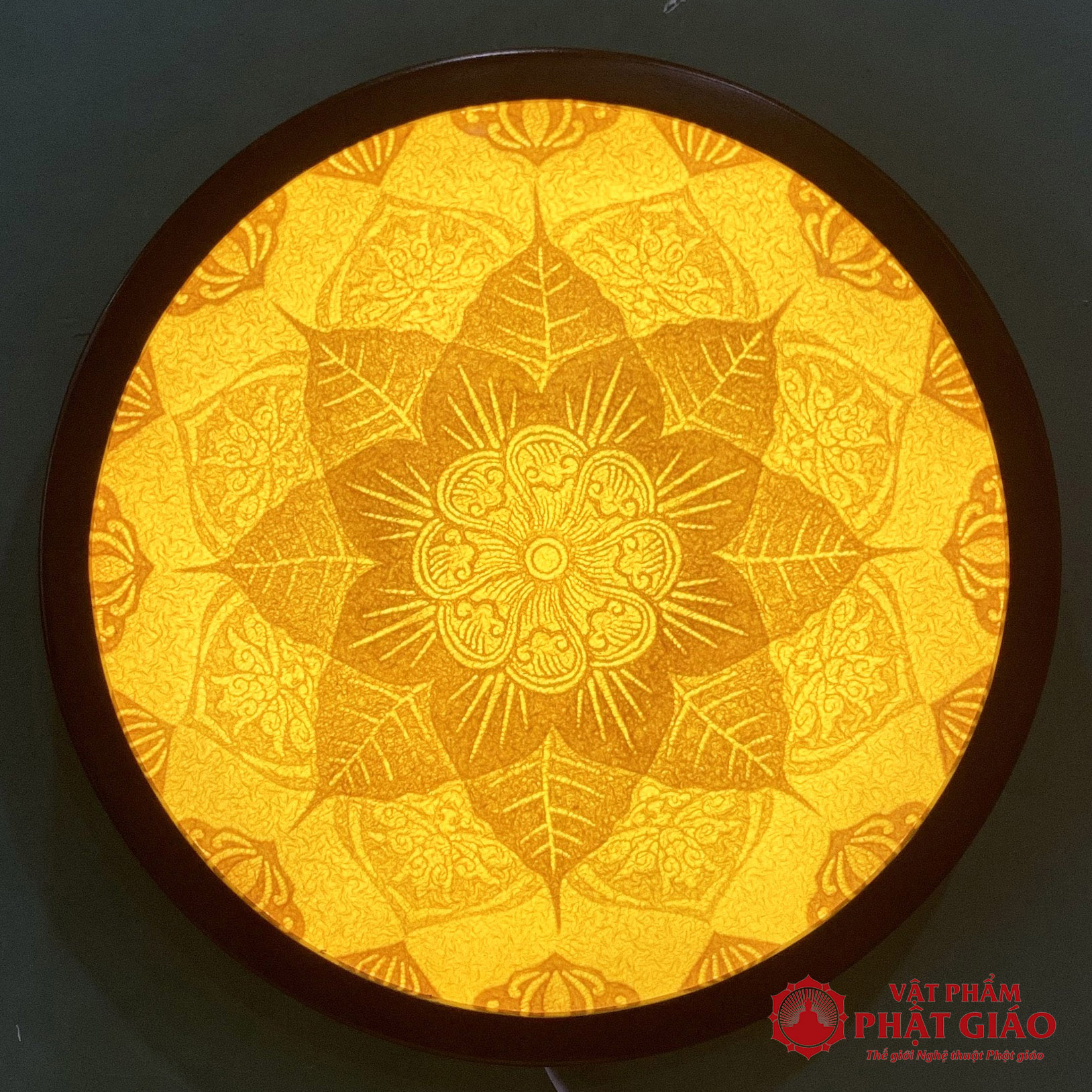 Tranh Mandala Trúc Chỉ Giấy Tre, Mẫu AMan10 5 AMan10 D41 1