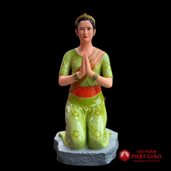 Bộ Tượng Đản Sinh Đức Phật Tại Vườn Lâm Tì Ni, Chất Liệu Composite 2 bo tuong dan sinh duc phat tai vuon lam ti ni chat lieu composite vat pham phat giao la boi 6