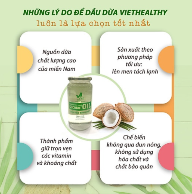 Dầu Dừa Lên Men 1 Lít (Chai Thủy Tinh) 6 screenshot 1745131387