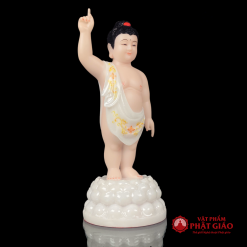 tuong phat dan sanh ao trang ve hoa chat lieu bot da cao 40cm 48cm vat pham phat giao la boi 3