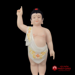 tuong phat dan sanh ao trang ve hoa chat lieu bot da cao 40cm 48cm vat pham phat giao la boi 5