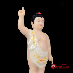 tuong phat dan sanh ao trang ve hoa chat lieu bot da cao 40cm 48cm vat pham phat giao la boi 6