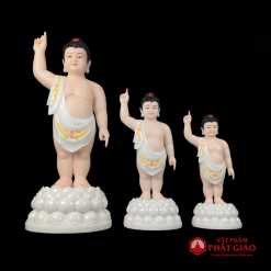 tuong phat dan sanh ao trang ve hoa chat lieu bot da cao 40cm 48cm vat pham phat giao la boi 7