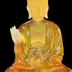 Tượng Phật A Di Đà Bằng Lưu Ly Cao Cấp, Cao 30cm 3 f021de29c9db7c8525ca 1