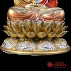 Tượng Phật A Di Đà Bằng Đồng Đài Loan, Ngồi Đế Bảo Liên, Cao 30cm, 40cm, 48cm 2 tuong phat a di da bang dong dai loan ngoi de bao lien cao 30cm 40cm 48cm vat pham phat giao la boi 6