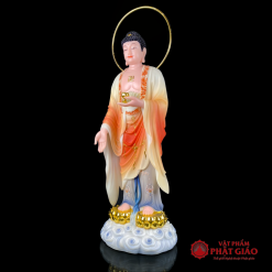 tuong phat a di da dung may y do son phu quy cao cap bang bot da cao 48cm 65cm 90cm vat pham phat giao la boi 3