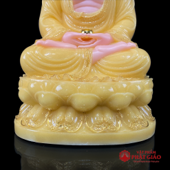 Tượng Phật A Di Đà Ngồi Đài Sen Bằng Bột Đá Thạch Anh Viền Vàng Cao Cấp, Cao 40cm, 48cm, 65cm 1 tuong phat a di da ngoi dai sen bang bot da thach anh vien vang cao cap cao 40cm 48cm 65cm vat pham phat giao la boi 6