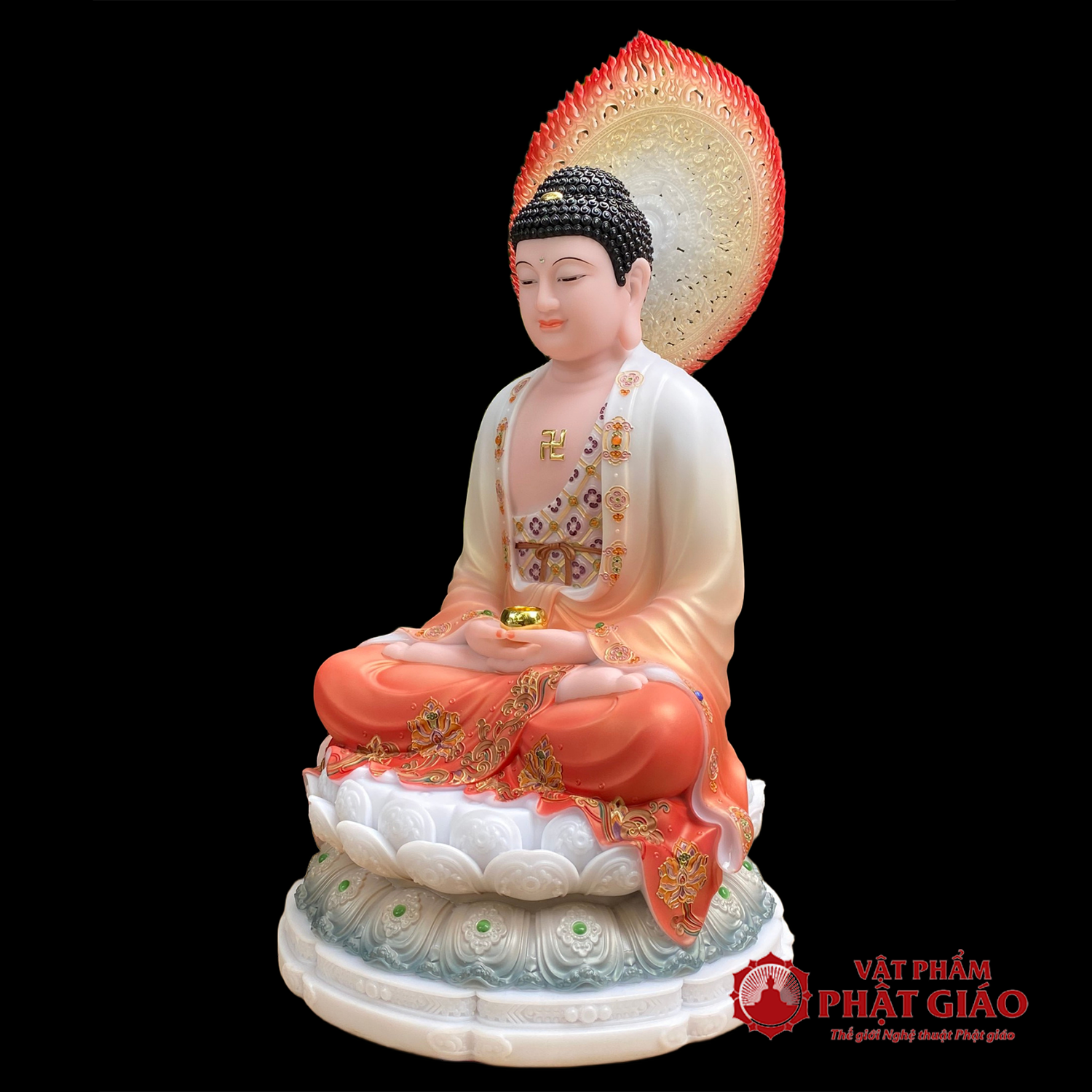 tuong-phat-a-di-da-ngoi-de-bao-lien-co-hao-quang-bang-bot-da-son-mau-cao-30cm-40cm-48cm-65cm-vat-pham-phat-giao-la-boi-4 tuong phat a di da ngoi de bao lien co hao quang bang bot da son mau cao 30cm 40cm 48cm 65cm vat pham phat giao la boi 4