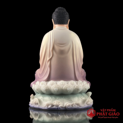 Tượng Phật A Di Đà Ngồi Đế Non Nước Bằng Bột Đá Sơn Màu Cao Cấp, Cao 30cm, 40cm, 48cm, 65cm 1 tuong phat a di da ngoi de non nuoc bang bot da son mau cao cap cao 30cm 40cm 48cm 65cm vat pham phat giao la boi 4