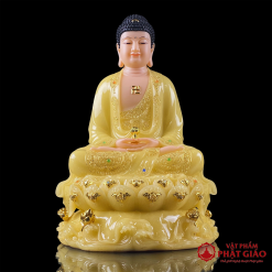 Tượng Phật A Di Đà Ngồi Đế Non Nước Bằng Bột Đá Thạch Anh, Cao 30cm, 40cm, 48cm, 65cm 4 tuong phat a di da ngoi de non nuoc bang bot da thach anh cao 30cm 40cm 48cm 65cm vat pham phat giao la boi 2