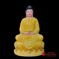 tuong phat thich ca bot da thach anh ngoi tinh tam cao 48cm vat pham phat giao la boi 2