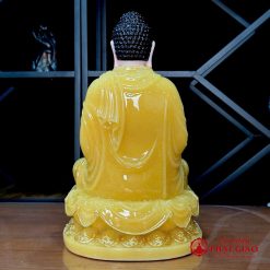 tuong phat thich ca bot da thach anh ngoi tinh tam cao 48cm vat pham phat giao la boi 6