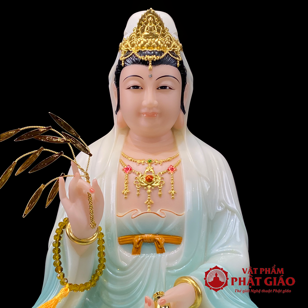 tuong-quan-am-bo-tat-ngoi-dai-sen-bang-bot-da-son-mau-xanh-cao-cap-cao-30cm-40cm-48cm-65cm-vat-pham-phat-giao-la-boi-5 tuong quan am bo tat ngoi dai sen bang bot da son mau xanh cao cap cao 30cm 40cm 48cm 65cm vat pham phat giao la boi 5