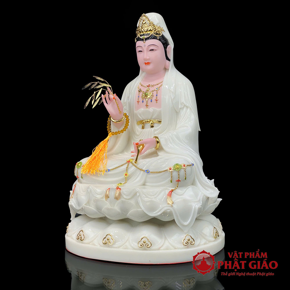 tuong-quan-am-ngoi-de-sen-to-bang-bot-da-trang-vien-tua-cao-cap-cao-30cm-40cm-48cm-65cm-vat-pham-phat-giao-la-boi-3 tuong quan am ngoi de sen to bang bot da trang vien tua cao cap cao 30cm 40cm 48cm 65cm vat pham phat giao la boi 3