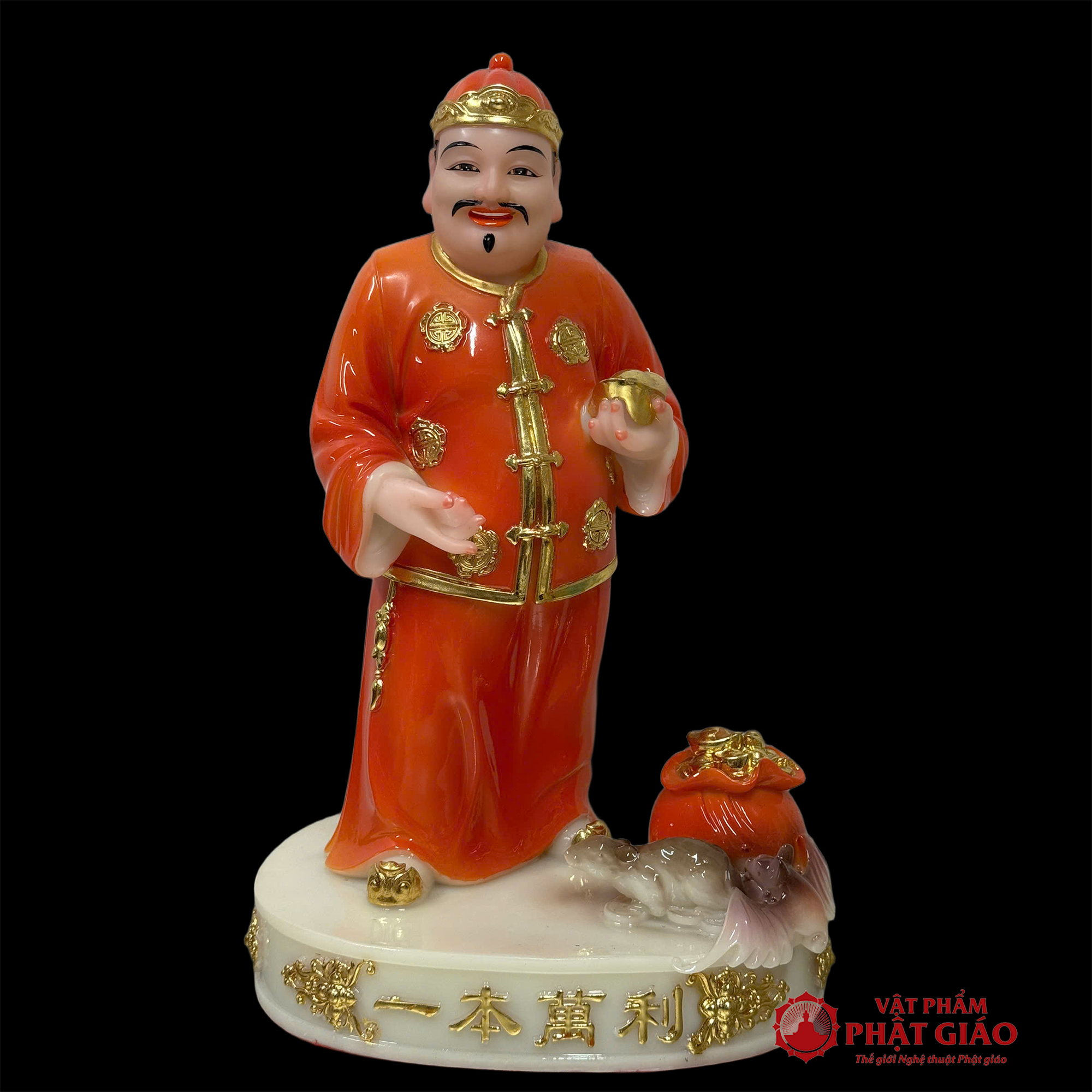 Tượng Quản Gia Quản Tài Bằng Bột Đá, Cao 20cm, 25cm, 30cm vppg 4 Tuong Quan Gia Quan Tai Bang Bot Da Cao 20cm 25cm 30cm vppg 4