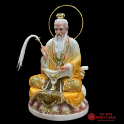 Tượng Thái Thượng Lão Quân Bột Đá, Cao 40cm 3 Tuong Thai Thuong Lao Quan Bot Da Cao 40cm VPPG 3