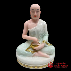 Tượng Tôn Giả Sivali Bằng Bột Đá, Cao 30cm 1 Tuong Ton Gia Sivali Bang Bot Da Cao 30cm 1