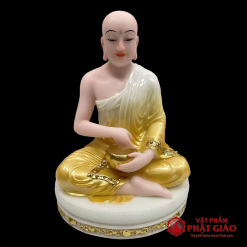 Tượng Tôn Giả Sivali Bằng Bột Đá, Cao 30cm 2 Tuong Ton Gia Sivali Bang Bot Da Cao 30cm Vppg