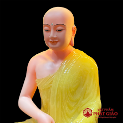 Tượng Tôn Giả Sivali Bằng Bột Đá, Cao 30cm 4 Tuong Ton Gia Sivali Bang Bot Da Cao 30cm Vppg 6